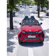 Uşaq elektrik avtomobili Range Rover 99E, qırmızı