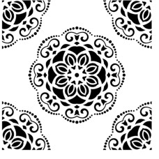 Трафарет Cadence Home Décor Midi HDM182, 25x25 см
