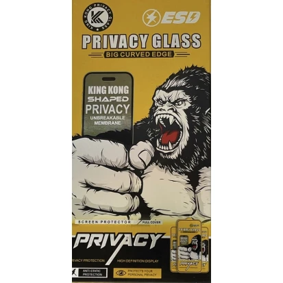Qoruyucu Şüşə Privacy KİNG-KONG İPHONE 15