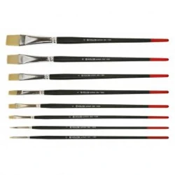 Кисть Kolos Milk №4, плоская, cинтетика