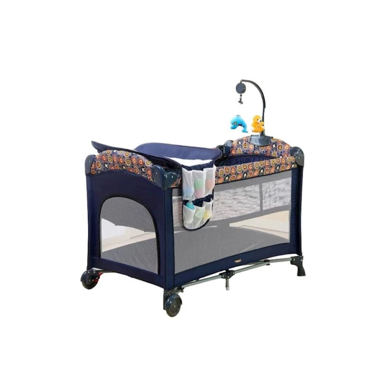 Манеж-кровать 970, 128х71х76 см, синий