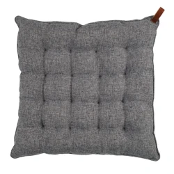 Stul üçün yastıq JYSK Matorn 40x40x5 sm, polyester, sırıqlı, boz Stul üçün yastıq JYSK Matorn 40x40x5 sm, polyester, sırıqlı, boz