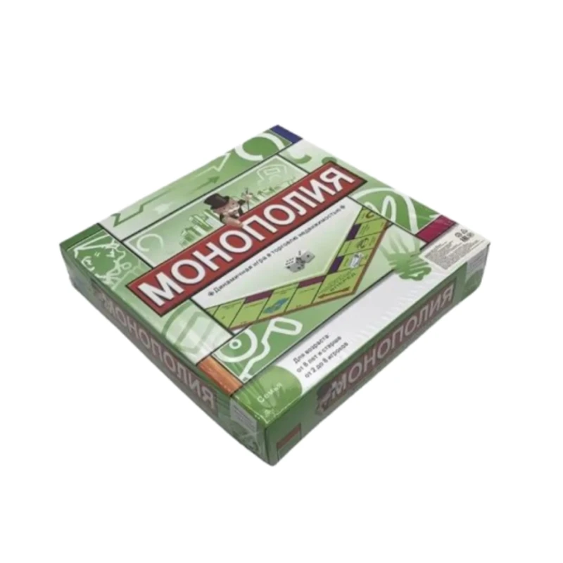 Masaüstü oyun Монополия, 8+ yaş.
