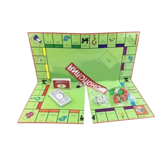Masaüstü oyun Монополия, 8+ yaş.