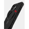 Чехол İtskins Supreme R Stand Nylon MagSafe для Apple iPhone 16 Pro Black