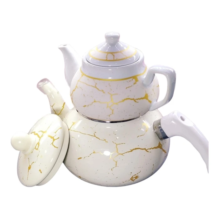 Набор чайников Green PC-0108, белый, 2.5 л + 0.8 л Набор чайников Green PC-0108, белый, 2.5 л + 0.8 л