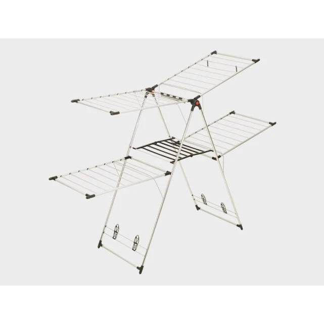 Сушилка для белья Harbinger MM-014, 26 м, алюминий/пластик, белая Сушилка для белья Harbinger MM-014, 26 м, алюминий/пластик, белая