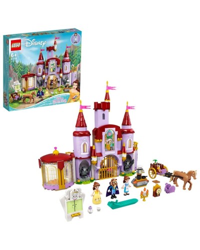 Konstruktor LEGO Disney Belle and the Beast's Castle 43196, 6+ yaş, 505 hissə