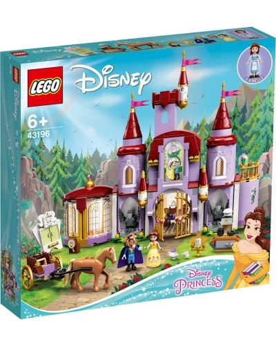 Konstruktor LEGO Disney Belle and the Beast's Castle 43196, 6+ yaş, 505 hissə