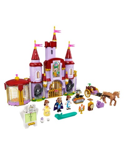 Konstruktor LEGO Disney Belle and the Beast's Castle 43196, 6+ yaş, 505 hissə