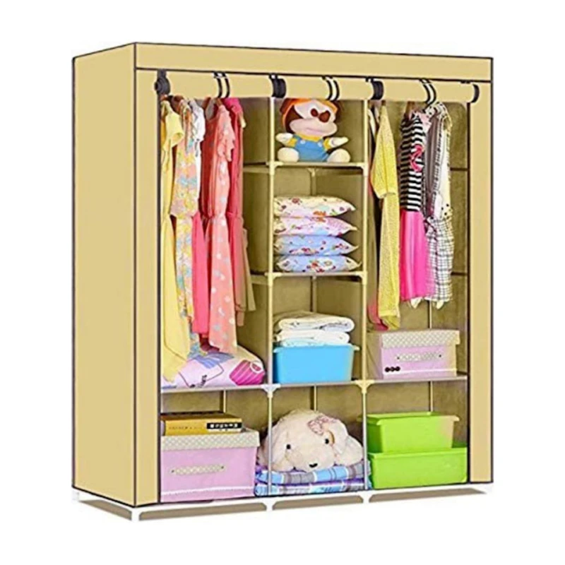 Портативный шкаф Storage Wardrobe 88130, бежевый Портативный шкаф Storage Wardrobe 88130, бежевый