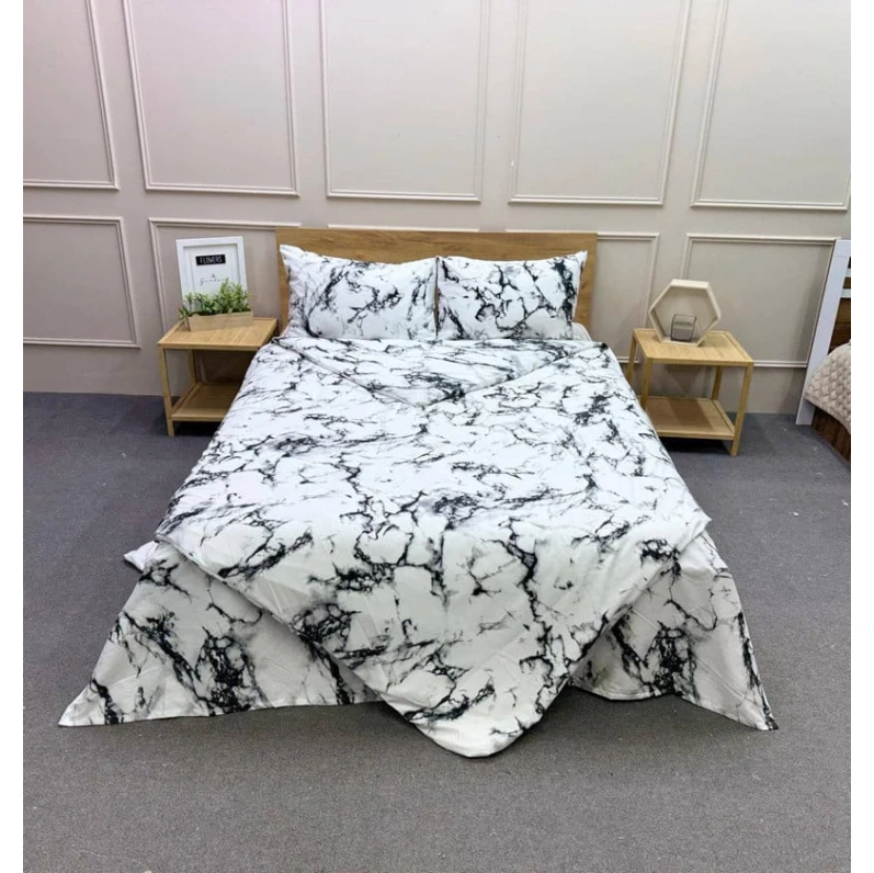 Комплект постельного белья Luxe Cotton MX943, простыня 220x240, пододеяльник 200x220, наволочка 50x70 2 шт Комплект постельного белья Luxe Cotton MX943, простыня 220x240, пододеяльник 200x220, наволочка 50x70 2 шт