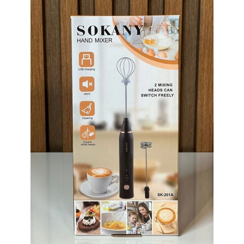 Вспениватель молока Sokany SK-201A Вспениватель молока Sokany SK-201A