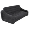 Двухспальный надувной диван-трансформер Intex Pull-Out Sofa 66552, черный, 203x224x66 см