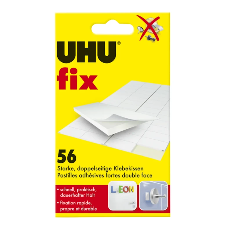 Двухсторонняя клейкая лента Schreibwelt 48805, 50 шт, Прозрачный Двухсторонняя клейкая лента Schreibwelt 48805, 50 шт, Прозрачный