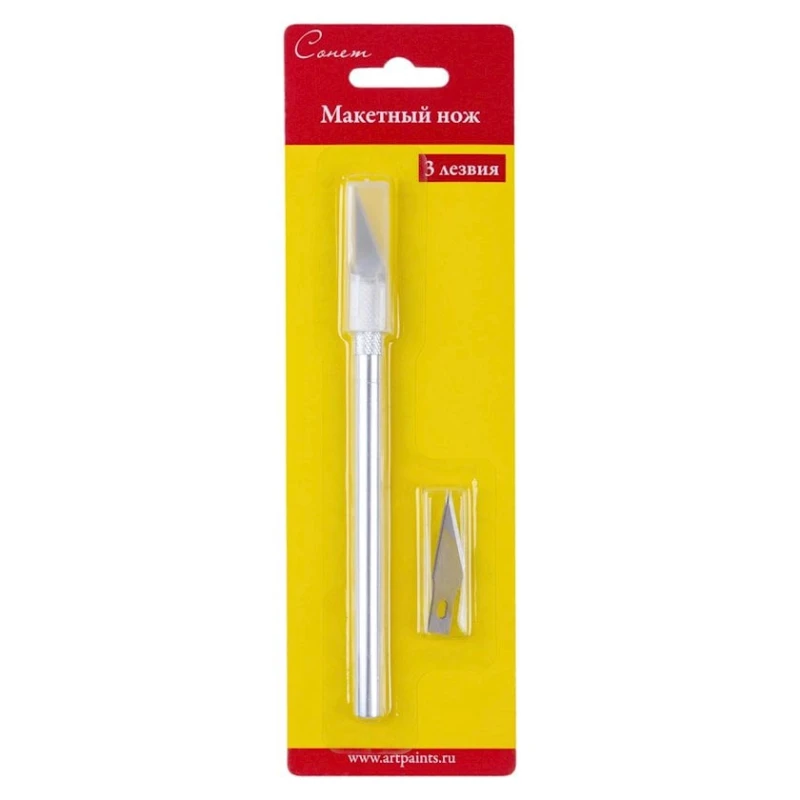 Maket bıçağı Невская палитра Сонет 3 tiyə ilə