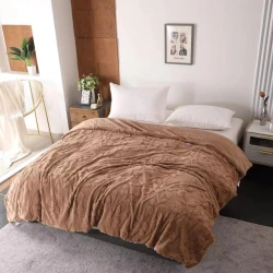 Yorğan MiraNova LQ-074, 210x230 sm, bambuk, qəhvəyi