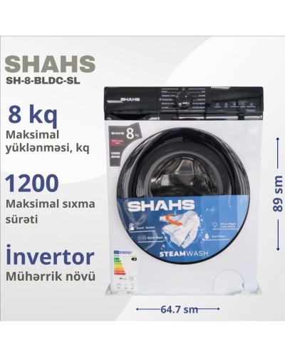 Paltaryuyan maşını Shahs SH-8-BLDC-WH White