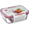 Qida saxlama konteyneri Westmark, 2 bölməli, şüşə, şəffaf, 980 ml Qida saxlama konteyneri Westmark, 2 bölməli, şüşə, şəffaf, 980 ml
