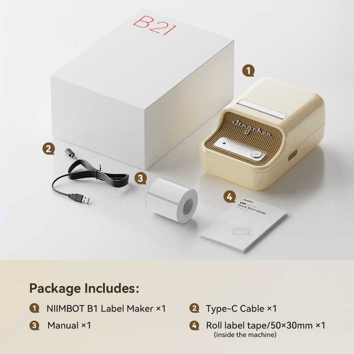 Etiket printeri Niimbot B21 Red