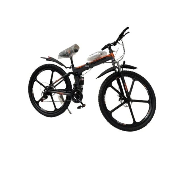 Велосипед SH-38, черный/оранжевый
