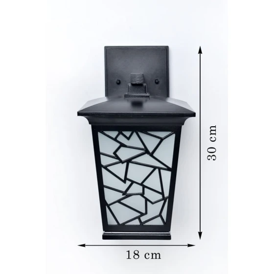 Настенный светильник Borsan BR080, 30x18 см, черный Настенный светильник Borsan BR080, 30x18 см, черный