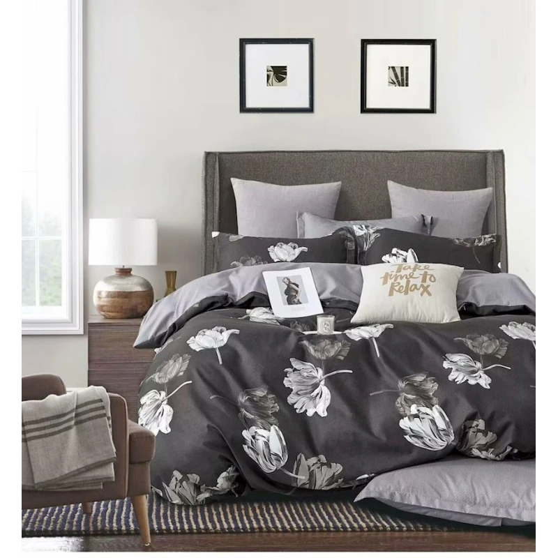 Yataq dəsti Zarina Home SHA-00003242, avro, rəngbərəng, ranfors, yorğan üzü 200x230 sm, mələfə 250x250 sm, yastıq üzü 50х70 sm/2 əd