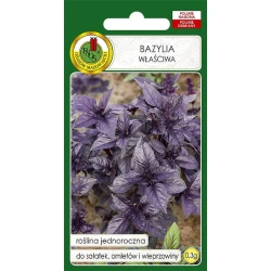 Семена пряных и зеленых трав PNOS Базилик Wlasciwa, 0.3 г