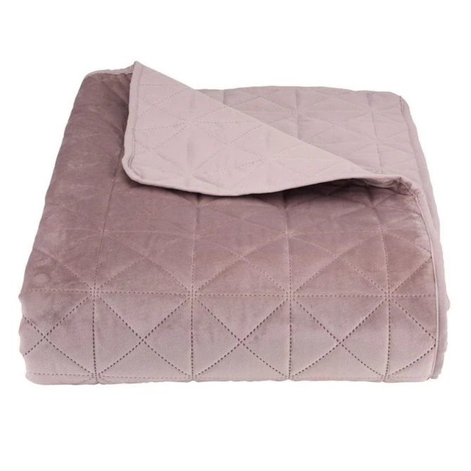 Örtük JYSK Engblomme, 240x220 sm, polyester, çəhrayı