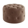 Пуфик 77, ткань, коричневый, 40x35x35 см Пуфик 77, ткань, коричневый, 40x35x35 см