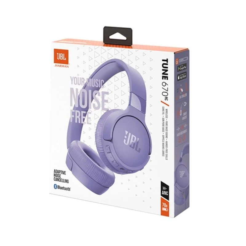 Беспроводные наушники JBL Tune 670NC Purple (JBLT670NCPUR-N) Беспроводные наушники JBL Tune 670NC Purple (JBLT670NCPUR-N)