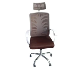Офисное кресло Setka 988, коричневое