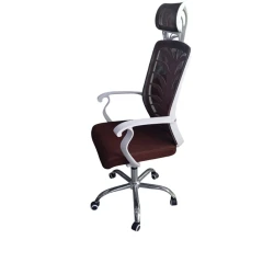 Офисное кресло Setka 988, коричневое