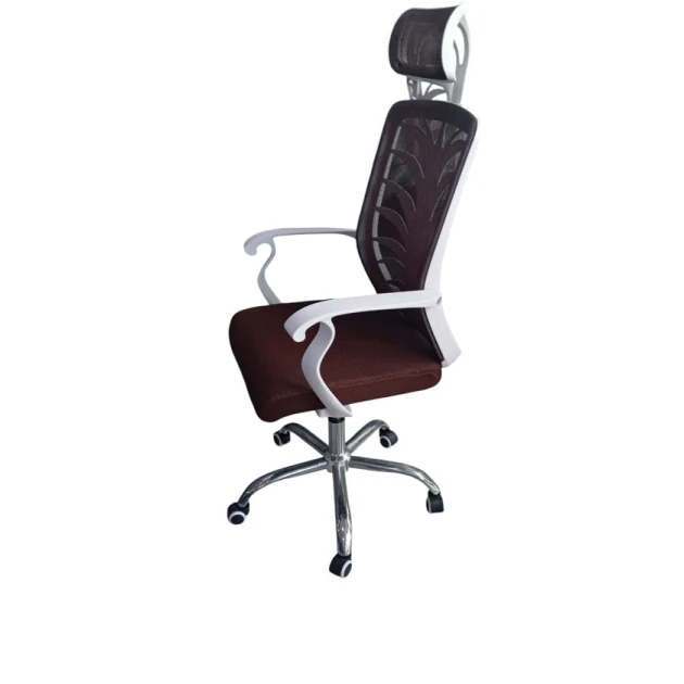 Офисное кресло Setka 988, коричневое Офисное кресло Setka 988, коричневое