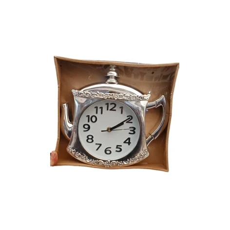 Настенные часы Bayramov Group SS-175, серебристый, 30 см