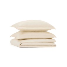 Yataq dəsti Askona Home Collection 1128, yorğan üzləri 200х220 sm, yastıq üzləri 50х70 sm, avro, satin, крем-брюле, bej