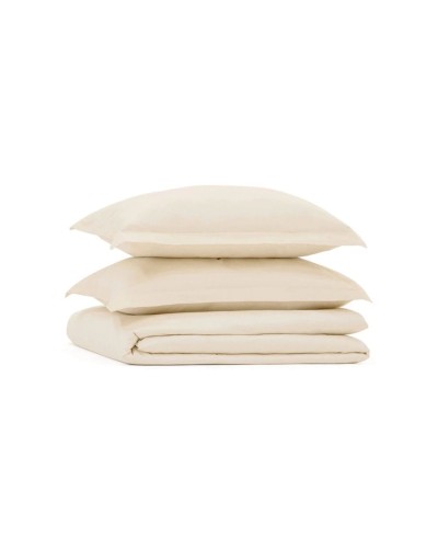 Yataq dəsti Askona Home Collection 1128, yorğan üzləri 200х220 sm, yastıq üzləri 50х70 sm, avro, satin, крем-брюле, bej