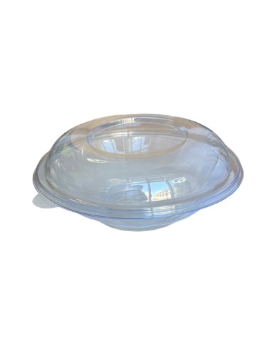 Salat üçün birdəfəlik qab dəsti Loyal 7137053955, polietilen tereftalat/polipropilen, şəffaf, 18.2-17.5x4.85+3.2 sm, 500 ml, 1000 əd