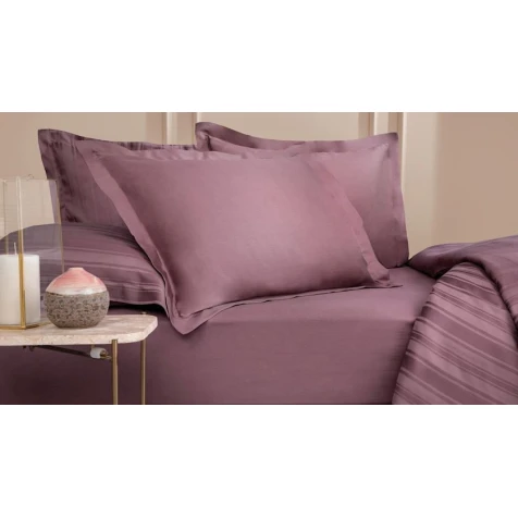 Комплект наволочек Yataş Maisy, 2 шт, 50х70 см, бамбук/хлопок, фиолетовый