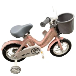 Детский велосипед LUTA-16 azr5004, розовый/серый, 3-5 лет, 16