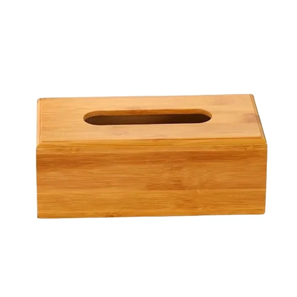 Salfet üçün boks MH758902, 24x12 sm, bambuk, qəhvəyi