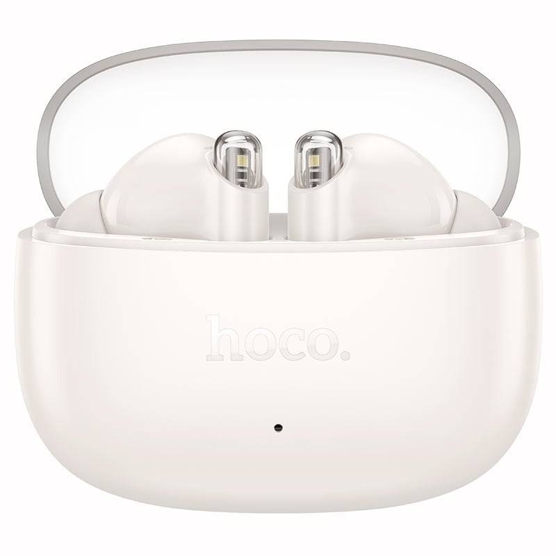 Беспроводные наушники Hoco EQ12 Milky White + Проводные наушники Hoco M97