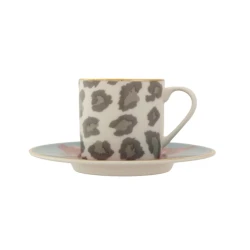 Кофейная пара Porland Africa Desen4 04ALM005864, фарфор, 90 мл