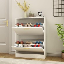 Ayaqqabı üçün tumba Art Mebel 34, laminat, krem, 80х70х30 sm