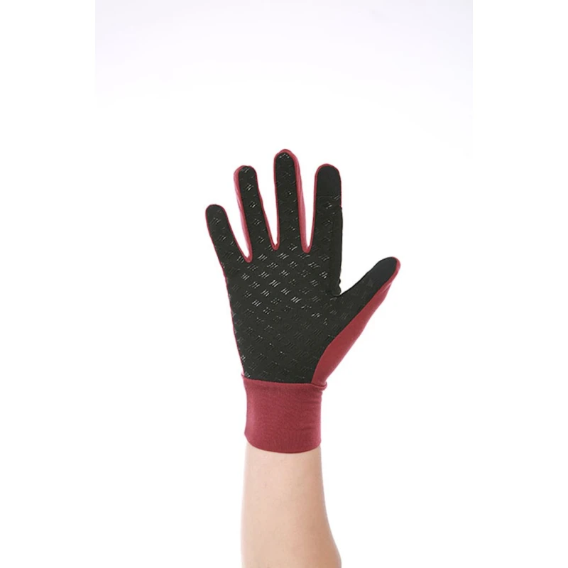 Велоперчатки Santic W0P079J, бордовые, полиэстер, размер S Велоперчатки Santic W0P079J, бордовые, полиэстер, размер S