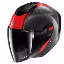 Motosikl dəbilqəsi Shark RS Jet Carbon Skin Red XXL