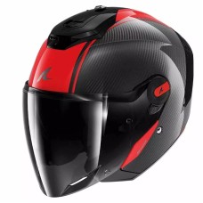 Motosikl dəbilqəsi Shark RS Jet Carbon Skin Red XXL