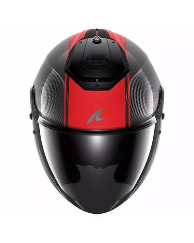 Motosikl dəbilqəsi Shark RS Jet Carbon Skin Red XXL