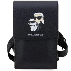 Karl Lagerfeld Universal Phone Pouch with Strap and Cardslots 3666339123345