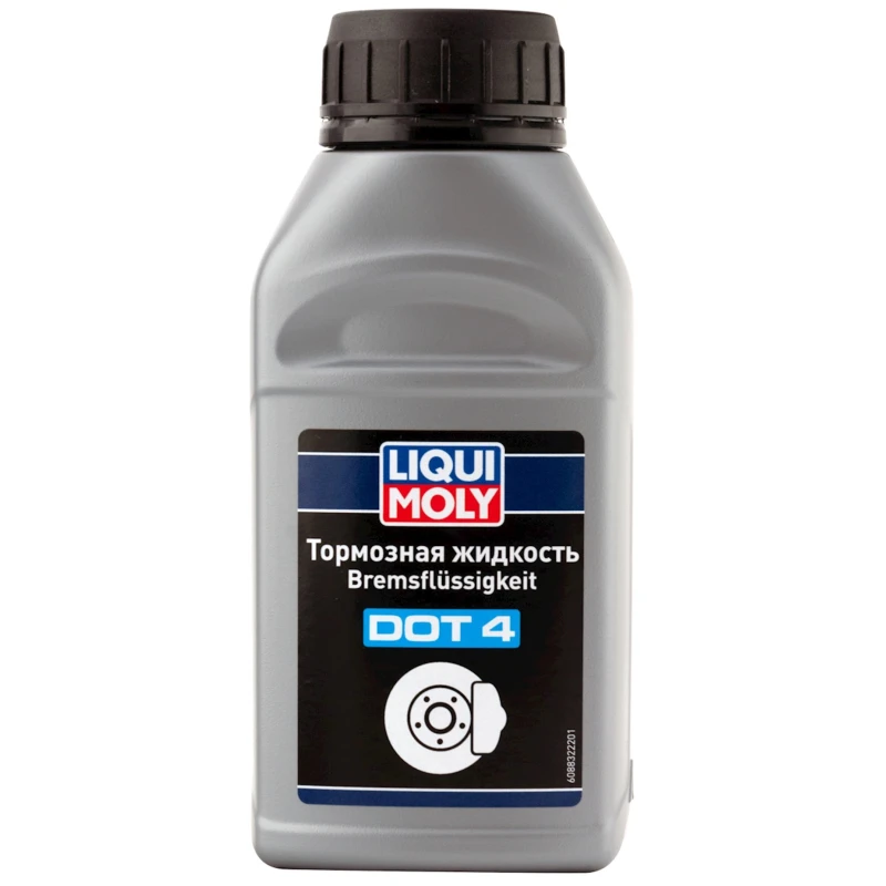 Тормозная жидкость Liqui Moly Bremsflussigkeit DOT 4 LM-8832, 0.25 л Тормозная жидкость Liqui Moly Bremsflussigkeit DOT 4 LM-8832, 0.25 л